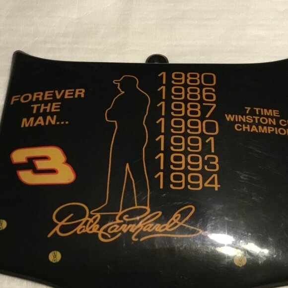 NASCAR- Dale Earnhardt plastic Race Car Hood- - 7 Time Winston Cup Champion- - Picture 5 of 12